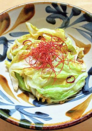 アンチョビ粉で春キャベツ炒め-レシピのメイン写真