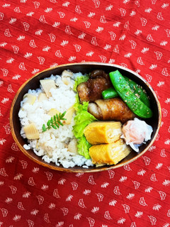 たけのこご飯弁当-レシピのメイン写真