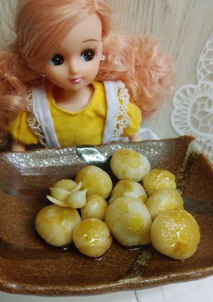 リカちゃん♡のびるの醤油刺しꕤ*｡ﾟ-レシピのメイン写真
