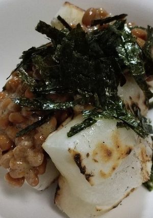 納豆餅-レシピのメイン写真