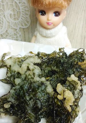 リカちゃん♡ひじきの天ぷらꕤ*｡ﾟ-レシピのメイン写真