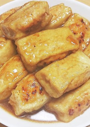 ポンの高野豆腐の肉詰め-レシピのメイン写真