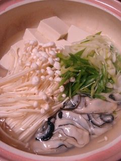 ■我が家の牡蠣入り湯豆腐■-レシピのメイン写真