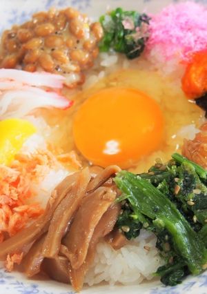 簡単豪華スペシャル卵かけご飯TKG-レシピのメイン写真
