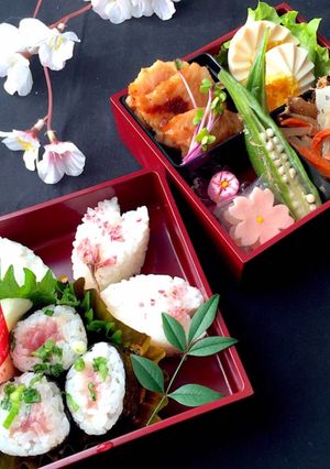 卯月9日 新学期弁当-レシピのメイン写真