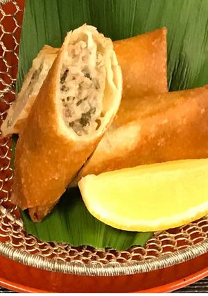 大葉香る！にしんとチーズの包み揚げ-レシピのメイン写真