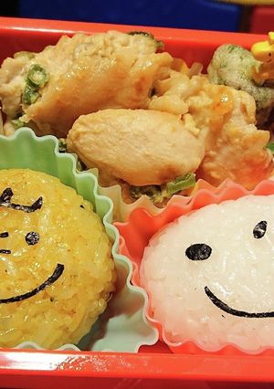スヌーピーおにぎり弁当!-レシピのメイン写真