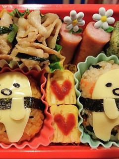 ぐでたまおにぎり弁当!-レシピのメイン写真