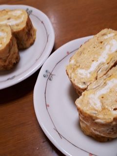 のりの佃煮で☆だし巻き卵-レシピのメイン写真