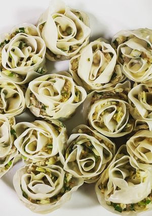 薔薇の餃子！-レシピのメイン写真
