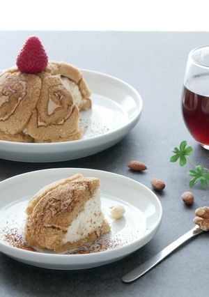 ロールケーキズコット《焼かないケーキ》-レシピのメイン写真