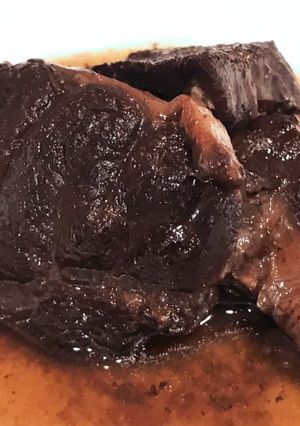 簡単！本格！牛すね肉の赤ワイン煮込み-レシピのメイン写真