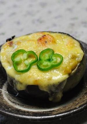 まるごと茄子のグラタン*カレー風味*-レシピのメイン写真