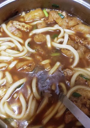 なんちゃって、カレーうどん-レシピのメイン写真