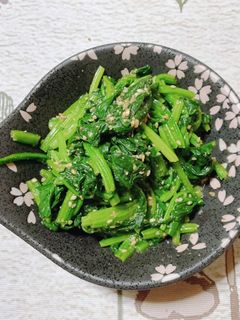 簡単☆ほうれん草の胡麻和え-レシピのメイン写真