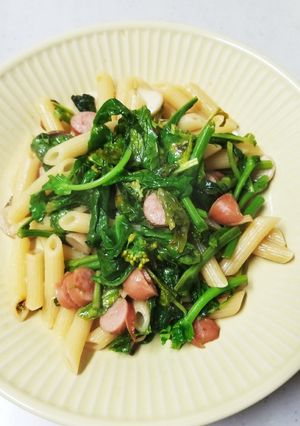 菜の花のパスタ-レシピのメイン写真