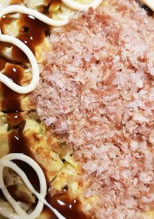 お好み焼きみたいなオムレツ-レシピのメイン写真
