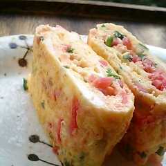 รูปของ 紅しょうがの玉子焼き