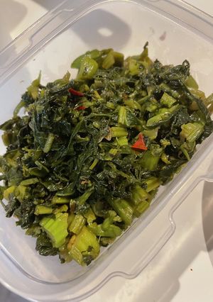 簡単おいしい高菜の油炒め-レシピのメイン写真