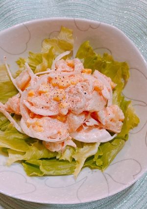 ☆新玉ねぎと新じゃがの明太マヨサラダ☆-レシピのメイン写真