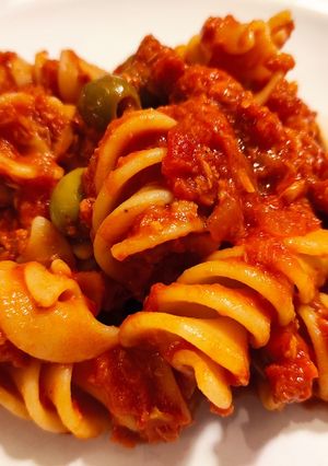 こどもも大好き!濃厚なツナのトマトソース-レシピのメイン写真
