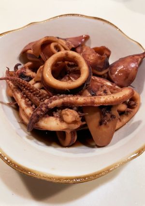 ゆかりのイブクロ　　イカの煮付け-レシピのメイン写真