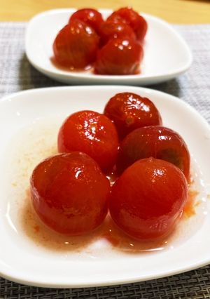 ミニトマトのだし浸し-レシピのメイン写真