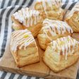 レモンのホットビスケット