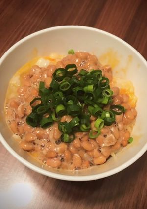 丼クラスの満足感！納豆卵かけごはん-レシピのメイン写真
