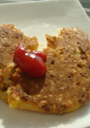 たまごなっとうごはんでお好み焼き風-レシピのメイン写真