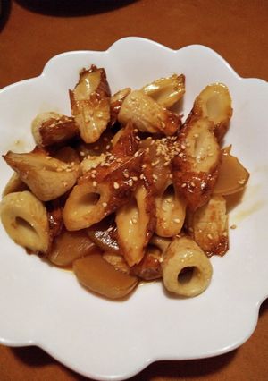 ちくわの甘いキンピラ-レシピのメイン写真