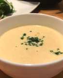 缶詰で！コーンと豆腐のポタージュ