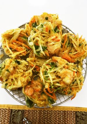 むきえびのかき揚げ-レシピのメイン写真