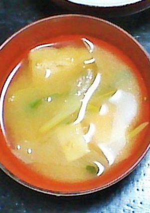新たまねぎのお味噌汁-レシピのメイン写真