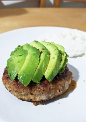 アボカドハンバーグ-レシピのメイン写真