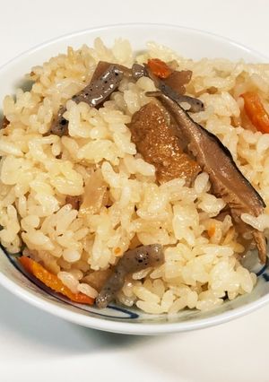 炊き込みご飯(もち米ちょびっと)♪-レシピのメイン写真