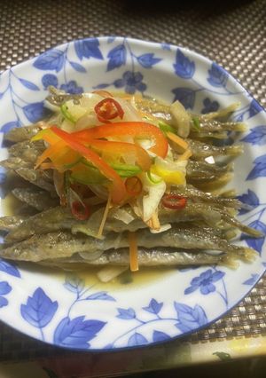 イカナゴふるせ(成魚)の　南蛮漬け-レシピのメイン写真