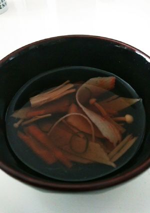 コストコの乾燥きのこミックスのスープ-レシピのメイン写真