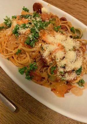 簡単ナポリタン(ケチャポリタン)リュウジ-レシピのメイン写真