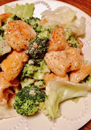 【簡単】鶏マヨぶろっこりー-レシピのメイン写真
