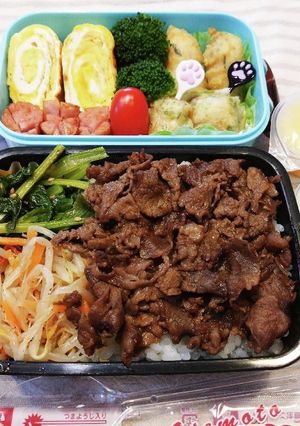 中2!男子弁当!⑧新学期ビビンバ風-レシピのメイン写真