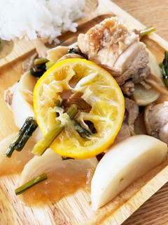 1:1:1のみ!焼→煮!鶏肉和風レモン煮-レシピのメイン写真
