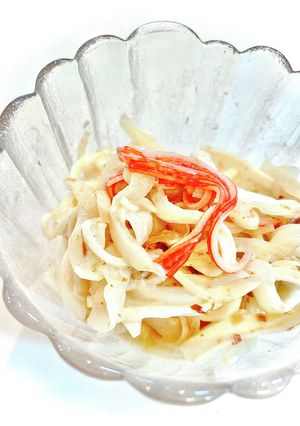 新玉ねぎとチーズのマヨぽんサラダ-レシピのメイン写真