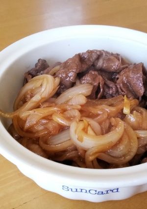 祖母直伝♪牛肉と玉葱の甘辛煮☆-レシピのメイン写真