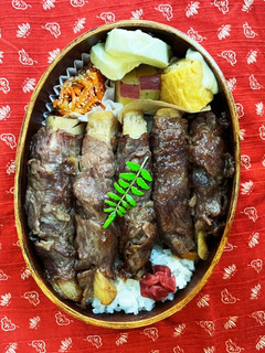 たけのこ肉巻き弁当-レシピのメイン写真