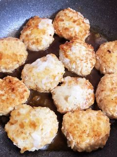つくねの照り焼きハンバーグ-レシピのメイン写真