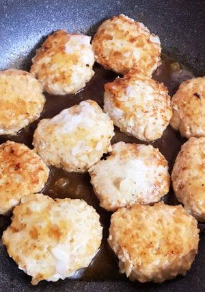 つくねの照り焼きハンバーグ-レシピのメイン写真