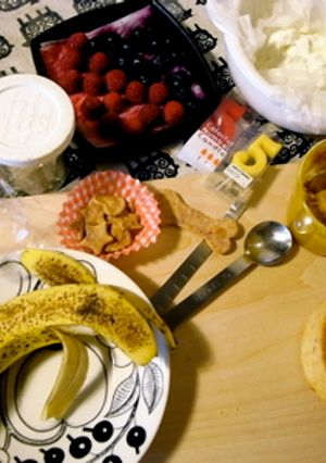 犬用ケーキのスポンジ（カップケーキにも）-レシピのメイン写真