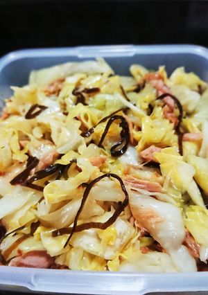 ☆ｷｬﾍﾞﾂ(白菜可)とおかか梅こんぶ☆-レシピのメイン写真