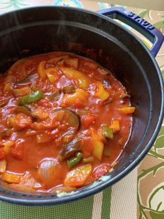 野菜たっぷりラタトゥイユ♪週末ごはん♪-レシピのメイン写真